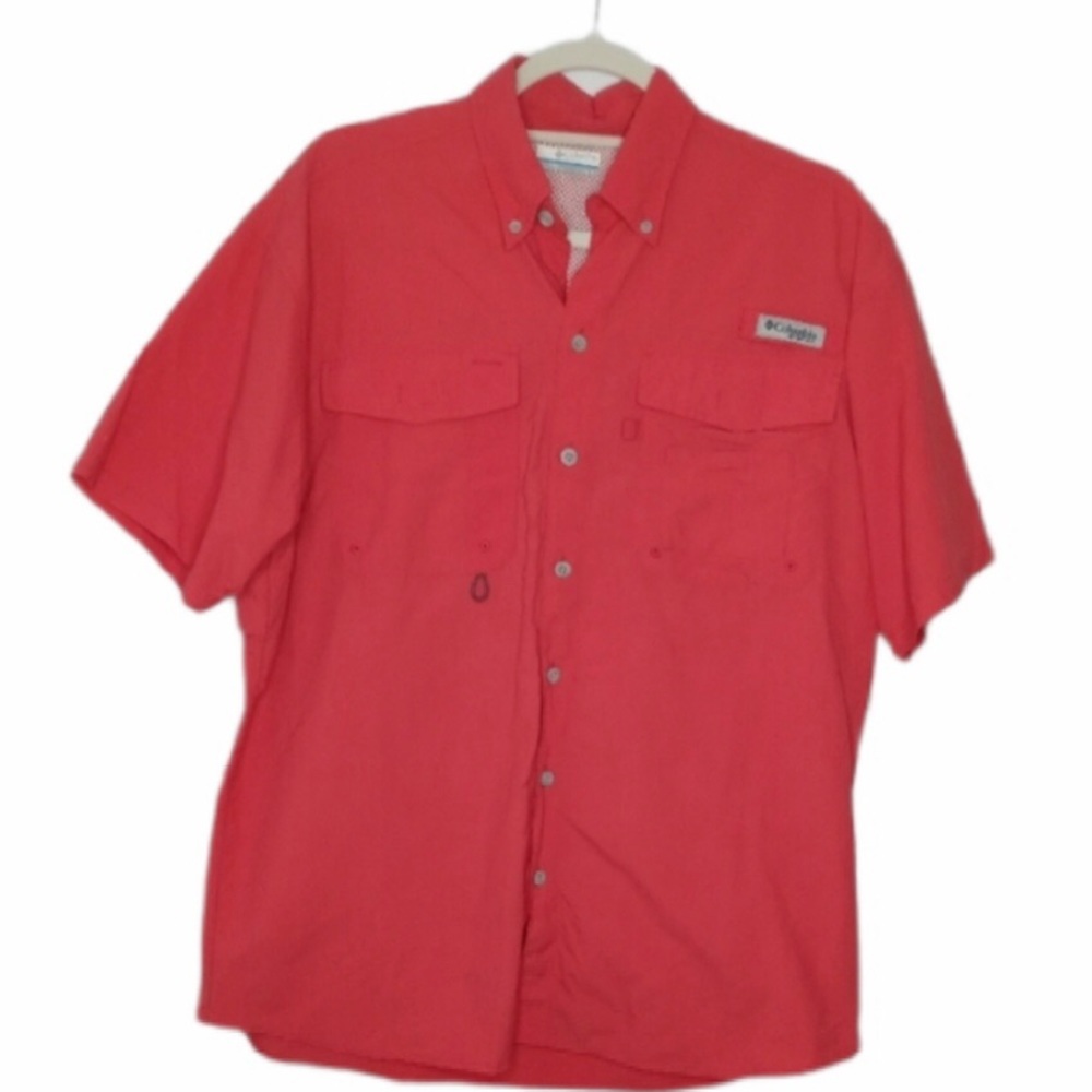 Columbia PFG Short Sleeve Vented Shirt Omni Shade
Material: 100% Polyester